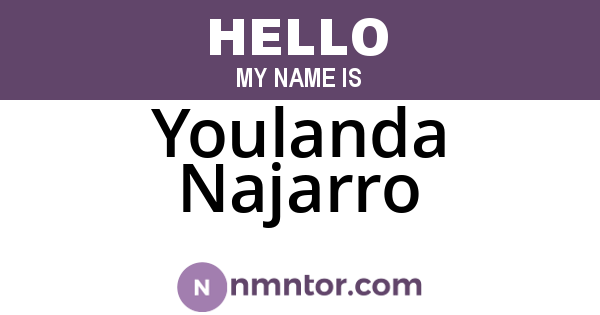 Youlanda Najarro