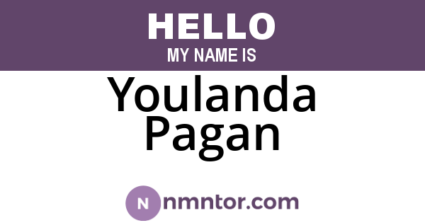 Youlanda Pagan