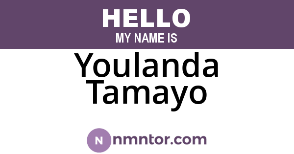 Youlanda Tamayo