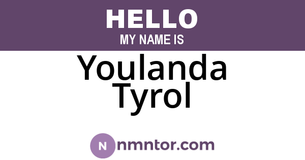 Youlanda Tyrol