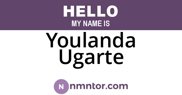 Youlanda Ugarte