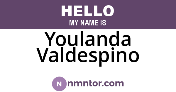 Youlanda Valdespino
