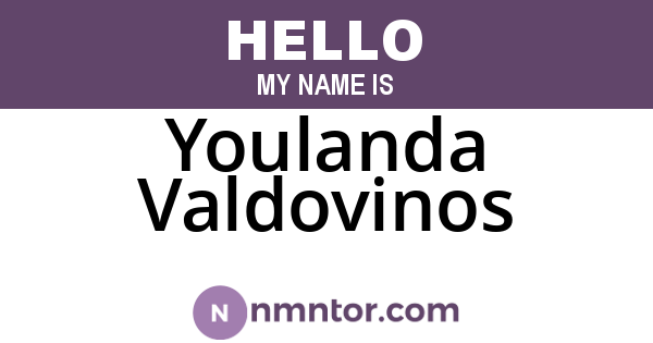 Youlanda Valdovinos