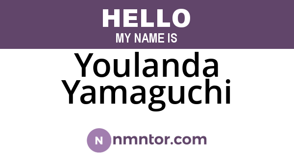 Youlanda Yamaguchi
