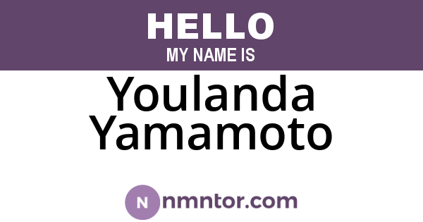 Youlanda Yamamoto