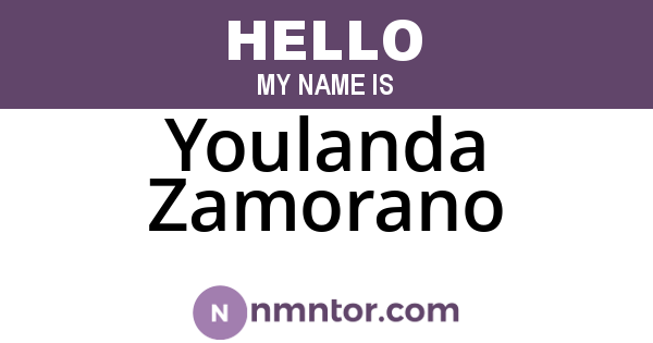 Youlanda Zamorano