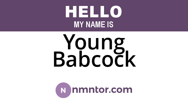 Young Babcock