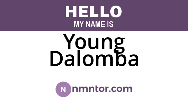 Young Dalomba