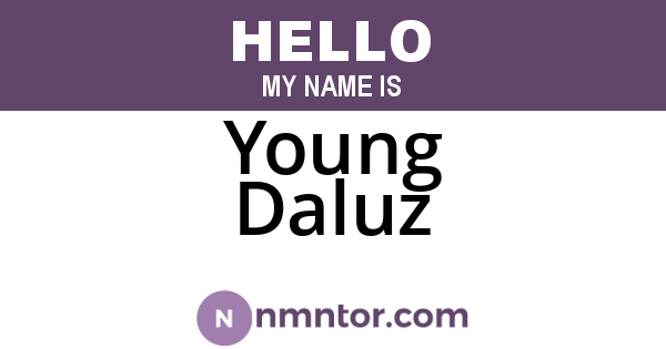 Young Daluz