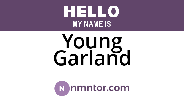 Young Garland