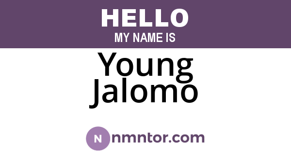 Young Jalomo