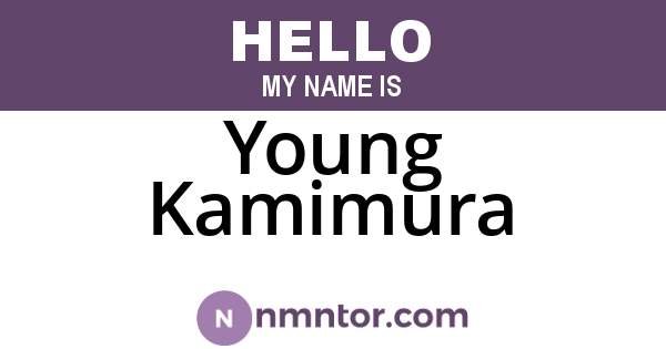 Young Kamimura