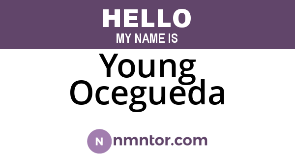 Young Ocegueda