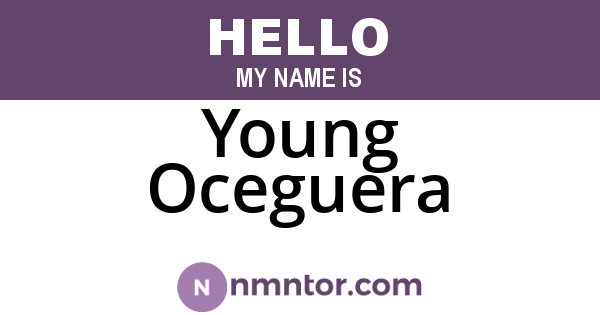 Young Oceguera