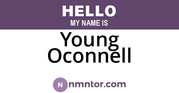 Young Oconnell