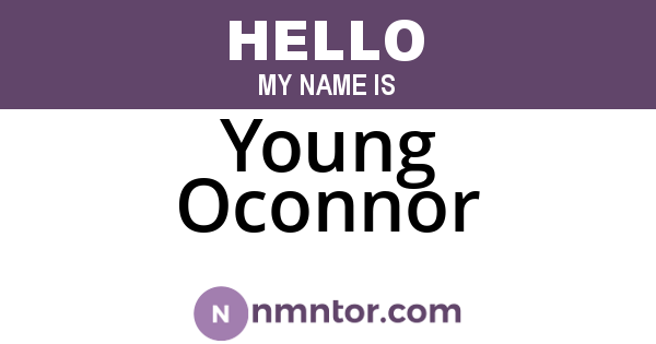 Young Oconnor