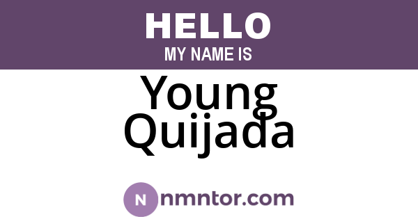 Young Quijada