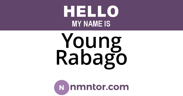 Young Rabago