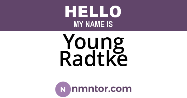 Young Radtke