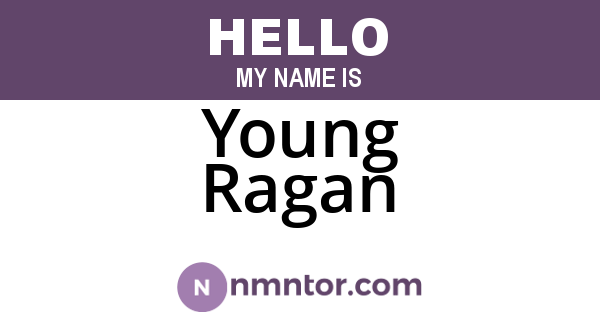 Young Ragan