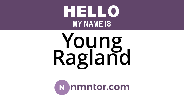 Young Ragland