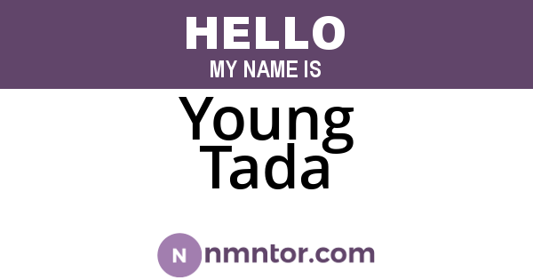 Young Tada