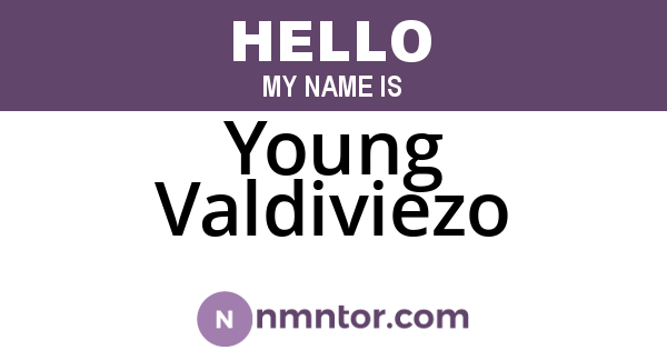Young Valdiviezo