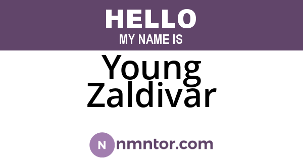 Young Zaldivar