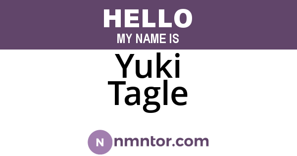 Yuki Tagle