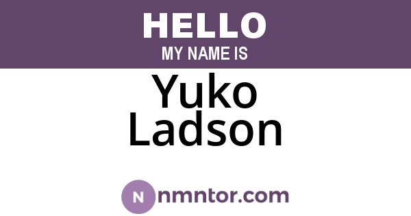 Yuko Ladson