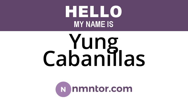 Yung Cabanillas