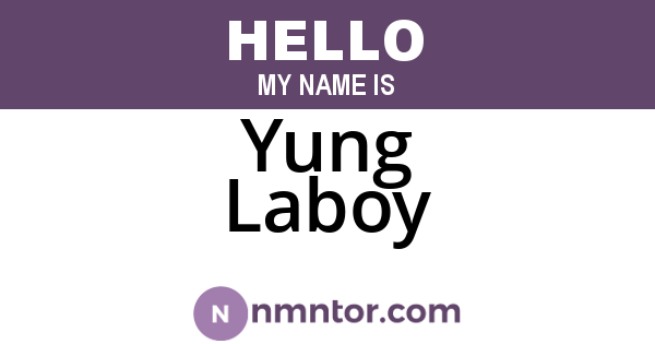Yung Laboy