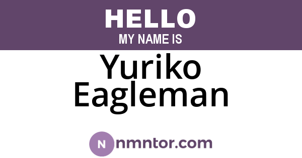 Yuriko Eagleman
