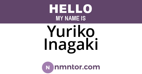 Yuriko Inagaki