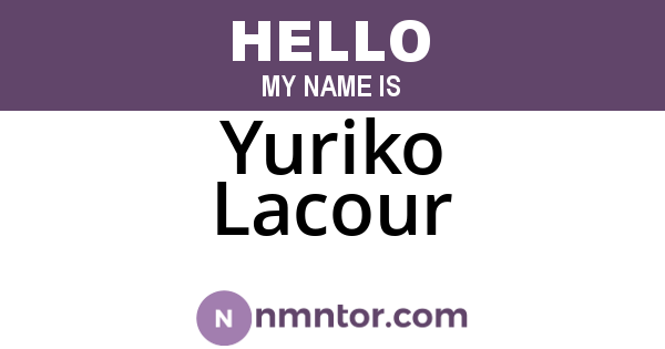 Yuriko Lacour