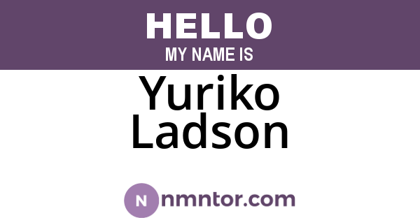 Yuriko Ladson