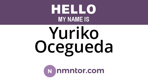 Yuriko Ocegueda