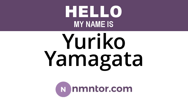 Yuriko Yamagata