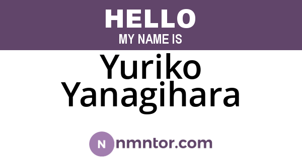 Yuriko Yanagihara