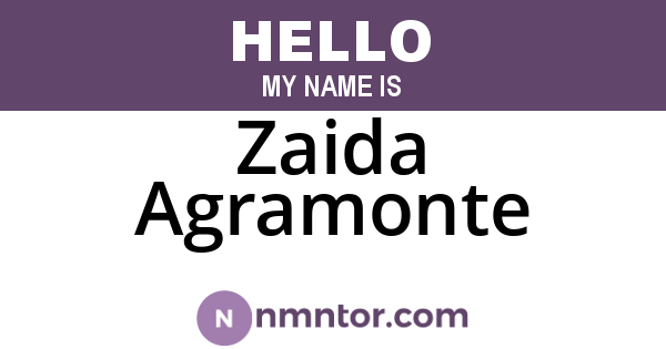 Zaida Agramonte
