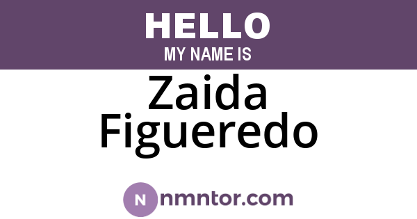 Zaida Figueredo