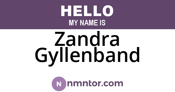 Zandra Gyllenband