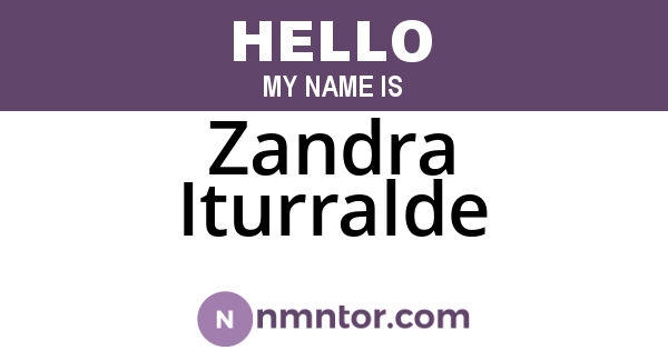 Zandra Iturralde