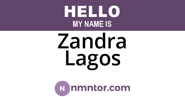 Zandra Lagos