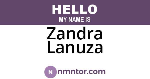 Zandra Lanuza