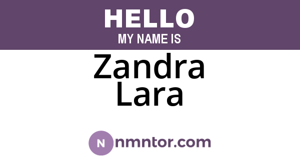 Zandra Lara