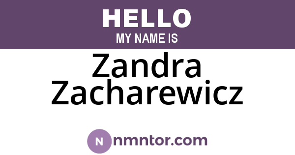 Zandra Zacharewicz