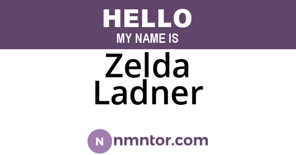 Zelda Ladner
