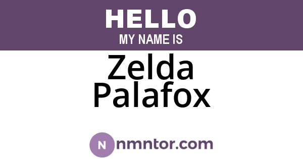 Zelda Palafox