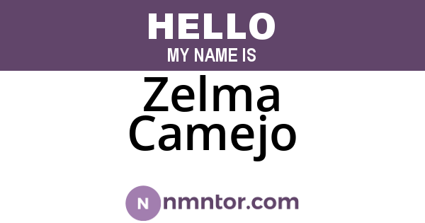 Zelma Camejo